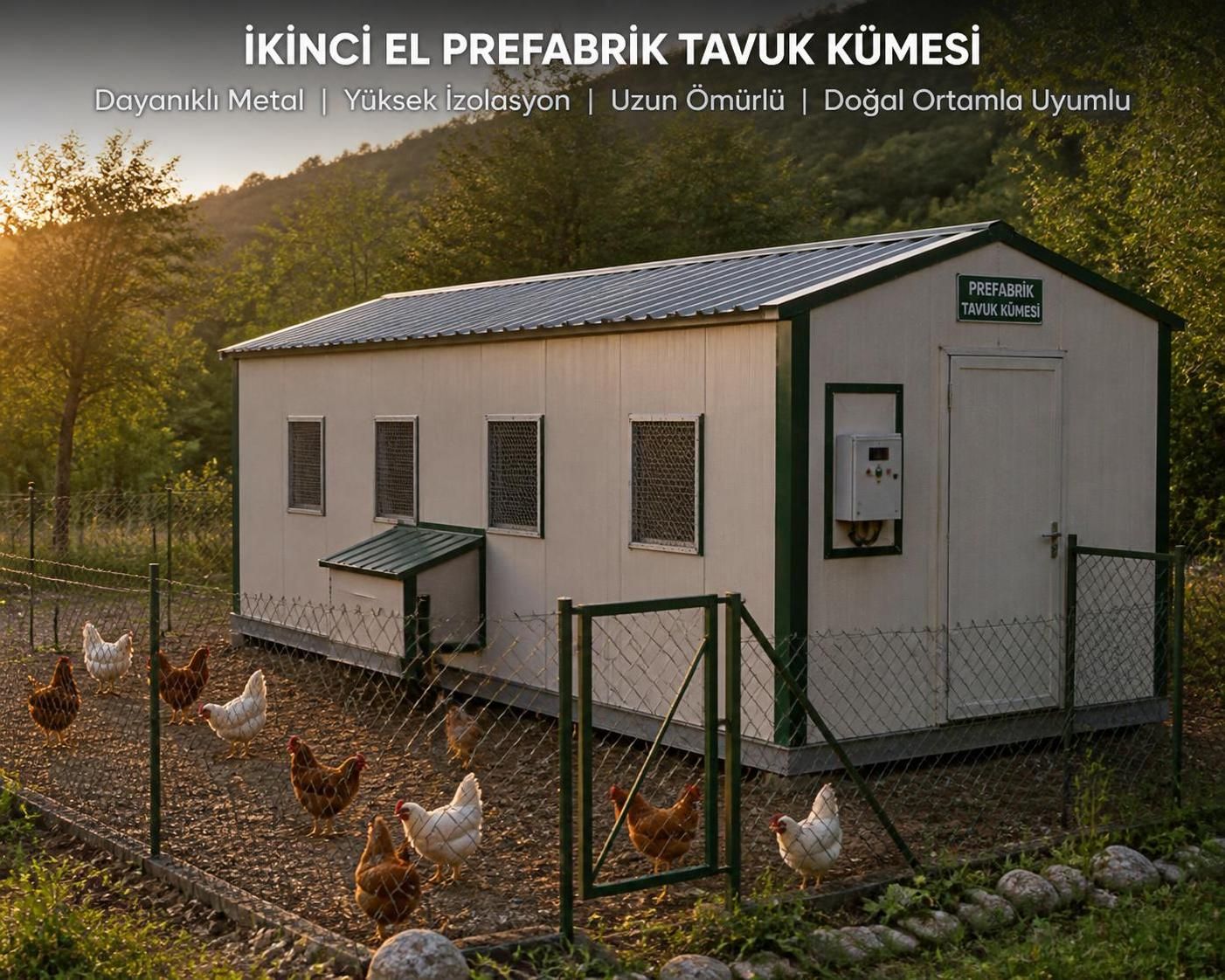 i̇kinci el prefabrik tavuk kümesi fiyatları hakkında güncel bilgiler ve alırken dikkat edilmesi gereken ipuçlarını keşfedin. kaliteli ve uygun fiyatlı tavuk kümesi seçiminde rehberiniz.