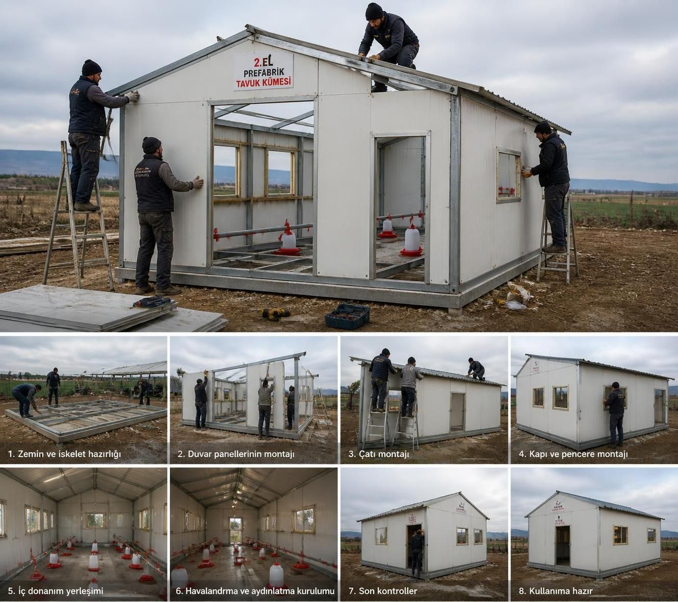 i̇kinci el prefabrik tavuk kümesi fiyatları hakkında güncel bilgiler ve satın alırken dikkat edilmesi gereken ipuçlarını keşfedin. ekonomik ve sağlam tavuk kümesi seçenekleri için rehberiniz.