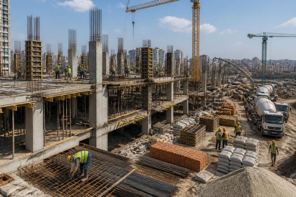 kaba inşaat maliyetleri nelerdir ve nasıl hesaplanır? bu rehberde kaba inşaatın temel unsur ve giderlerini öğrenin, maliyet hesaplama yöntemlerini keşfedin.